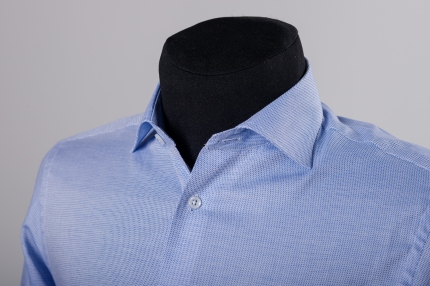 Рубашка мужская голубая 0210024 4