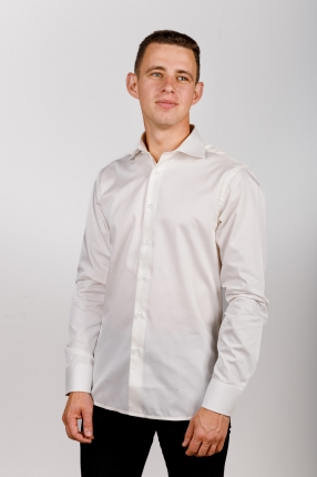 Рубашка мужская  белая 10011 3