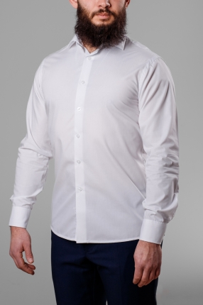 Рубашка мужская белая 0210048 2